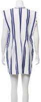 Thumbnail for your product : Etoile Isabel Marant Striped Sleeveless Tunic