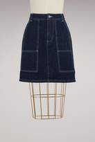 Short Denim Skirt 