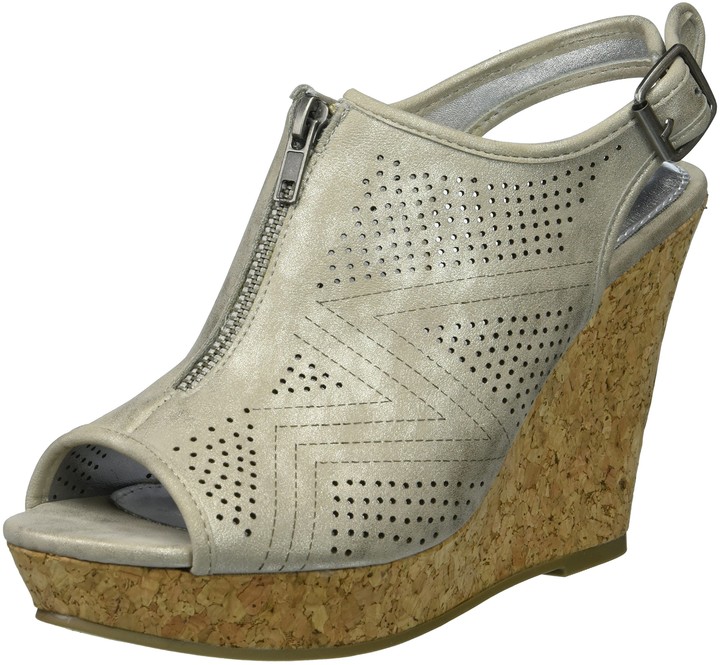 rampage silver wedges