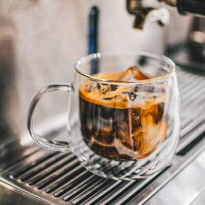 Grosche Fresno 9.2 fl.oz Double Walled Glass Mugs with Handle