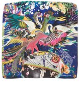 Thumbnail for your product : Christian Lacroix 'Dragangel' Square Silk Scarf
