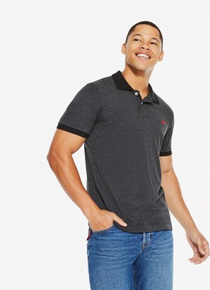 Aeropostale Men's A87 Solid Jersey Polo - ShopStyle