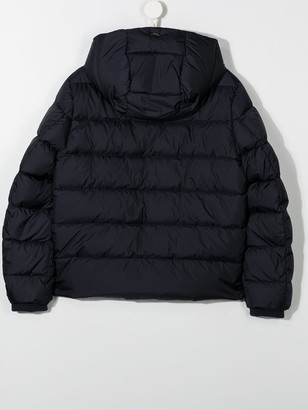 Herno TEEN detachable hood down-filled coat