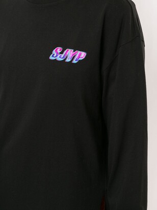 Sjyp Chest Logo Sweatshirt