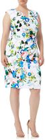 Thumbnail for your product : Adrianna Papell Cap Sleeve Floral Dress