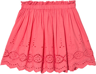 Cyrillus Pink Broderie Anglaise Skirt