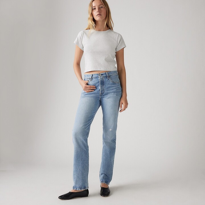 Levi's 501 Original Fit Plant Based Women's Jeans - Indigo Botanics