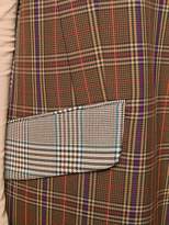 Thumbnail for your product : MM6 MAISON MARGIELA mixed check dress