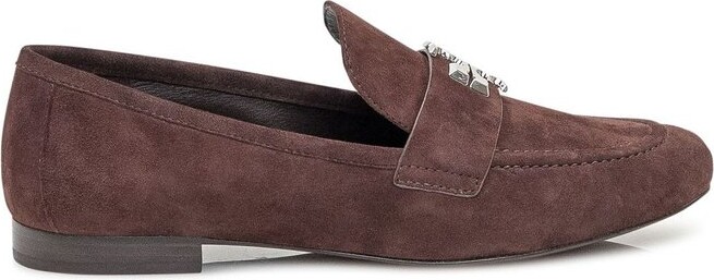 Tory Burch Eleanor Logo Plaque Loafers