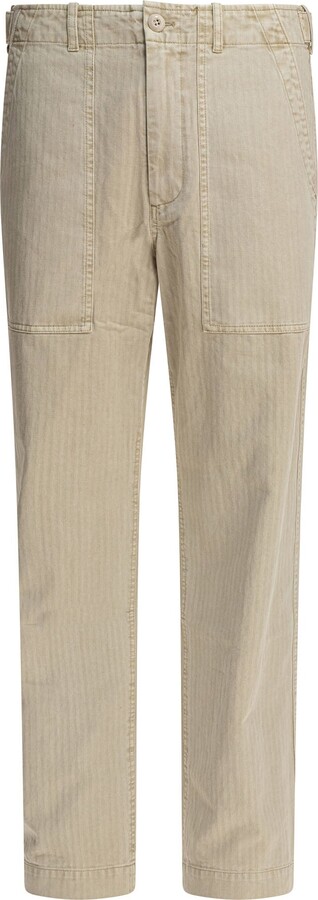 Alex Mill Vintage Og107 Trousers Beige