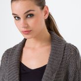 Thumbnail for your product : La Redoute SEE U SOON Shawl Collar Marl Knit Cardigan, 10% Mohair