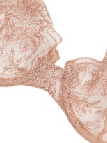 Thumbnail for your product : La Perla Beatrice Lace Underwired Bra - Womens - Beige