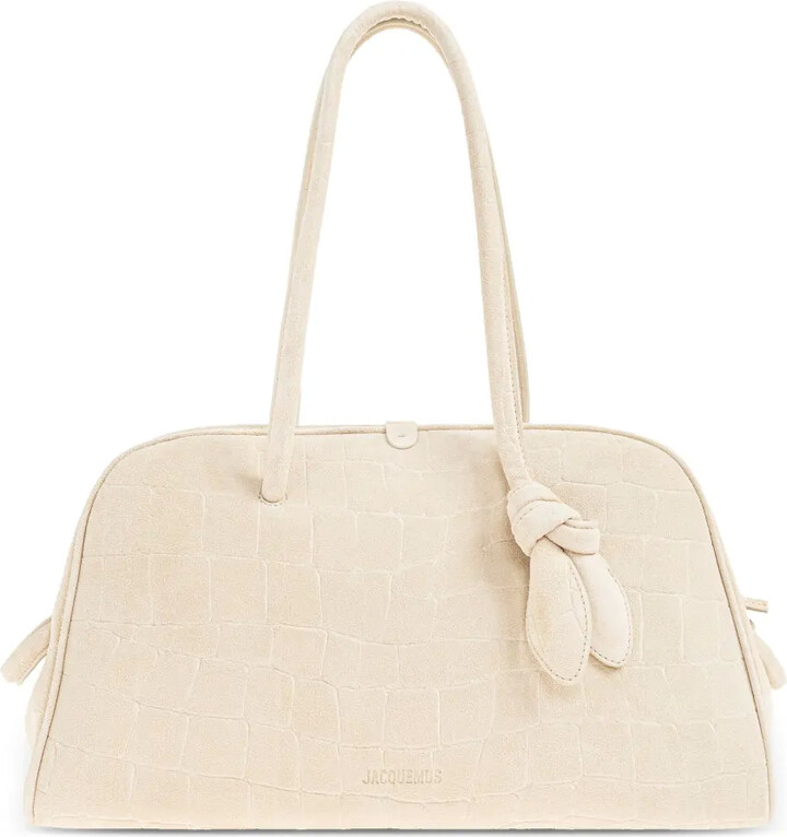 Jacquemus The Turismo leather top-handle tote bag