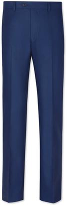 Charles Tyrwhitt Cobalt blue Wentworth basket weave Slim fit suit
