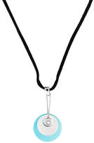 Thumbnail for your product : Chopard Turquoise & Diamond Disc Pendant