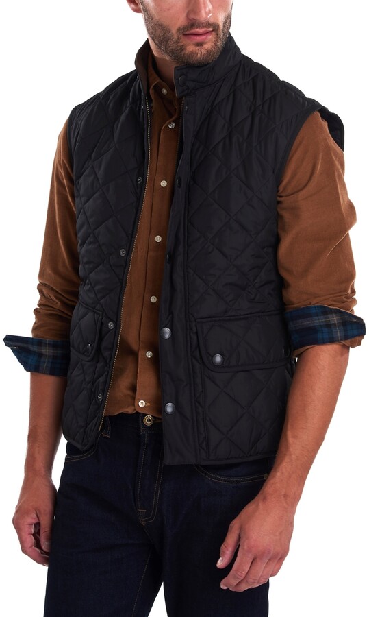 barbour vest mens