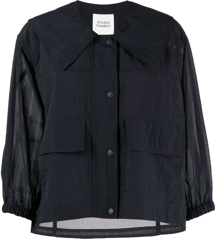 STUDIO TOMBOY Thompson sailorcollar jacket ShopStyle