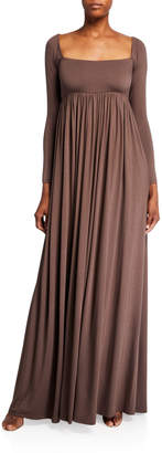 Rachel Pally Isa Long-Sleeve Jersey Maxi Dress