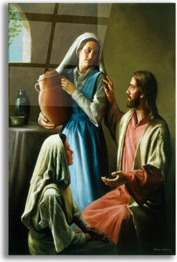 Darby Home Co Mary and Martha by David Lindsley - Unframed Print