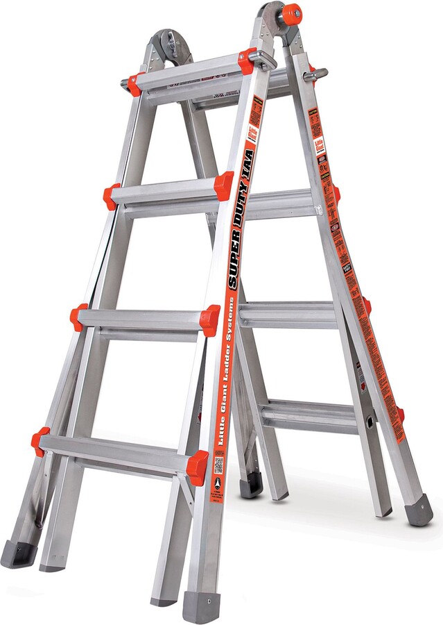 Little Giant Super Duty 24-in-1 Adjustable Mult ipurpose Ladde