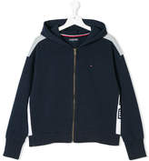 Thumbnail for your product : Tommy Hilfiger Junior Teen zip-up hoodie