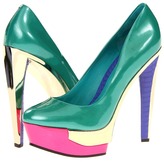 Thumbnail for your product : Brian Atwood Leonida (Turquoise Patent) - Footwear