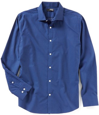 Murano Slim-Fit Liquid Luxury Long Sleeve Spread Collar Cross Shirt