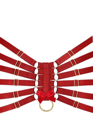 Bordelle High Waisted Elastic Suspender Belt