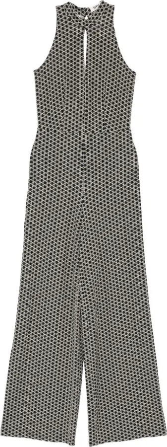Siyu Geometric-Print Jumpsuit
