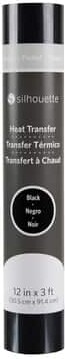 Silhouette® 12" Flocked Heat Transfer Material in Black