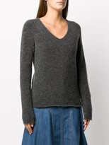 Thumbnail for your product : Fabiana Filippi V-neck knit jumper