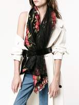 Thumbnail for your product : Simone Rocha multi-patch scarf