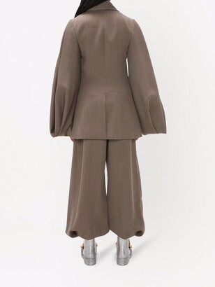 J.W.Anderson Balloon-Sleeve Belted Jacket