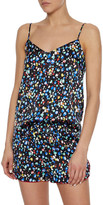 Thumbnail for your product : Stella McCartney Hailey Huddling Printed Silk-blend Satin Camisole