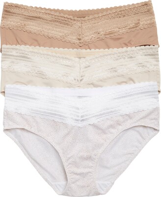 Warner's No Pinches No Problem Assorted 3-Pack Brief Panties