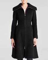 Thumbnail for your product : Dawn Levy Vivienne Skirted Wool Coat