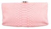 Thumbnail for your product : Chanel Velvet Python Clutch