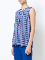 Thumbnail for your product : Derek Lam striped sleeveless blouse