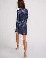 Thumbnail for your product : Cynthia Rowley Black Sequin Long Sleeve Dress