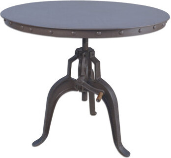 Gulustan Adjustable Height Three Leg Base Round Top Dining Table