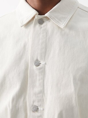 AURALEE Denim Jacket - Cream - ShopStyle