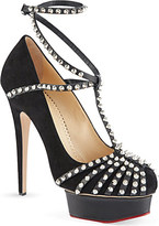 Thumbnail for your product : Charlotte Olympia Angry Portia platform courts