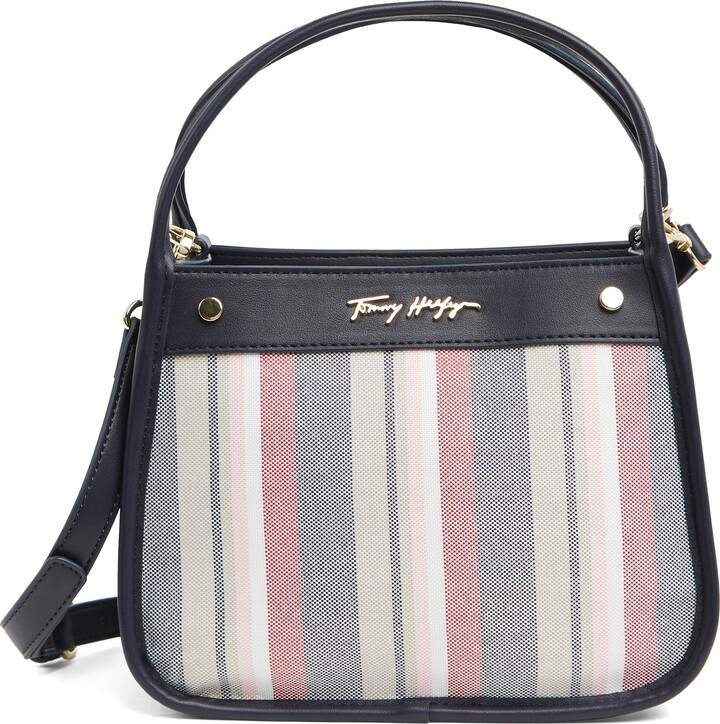 Tommy Hilfiger Quinn Stripe Print Crossbody Bag ShopStyle
