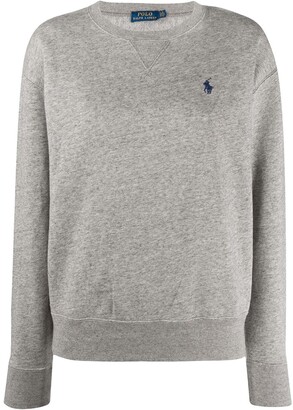 Polo Ralph Lauren Logo Embroidered Sweatshirt