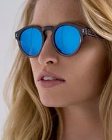 Thumbnail for your product : Illesteva Leonard Mirrored Lense Half Spider Sunglasses