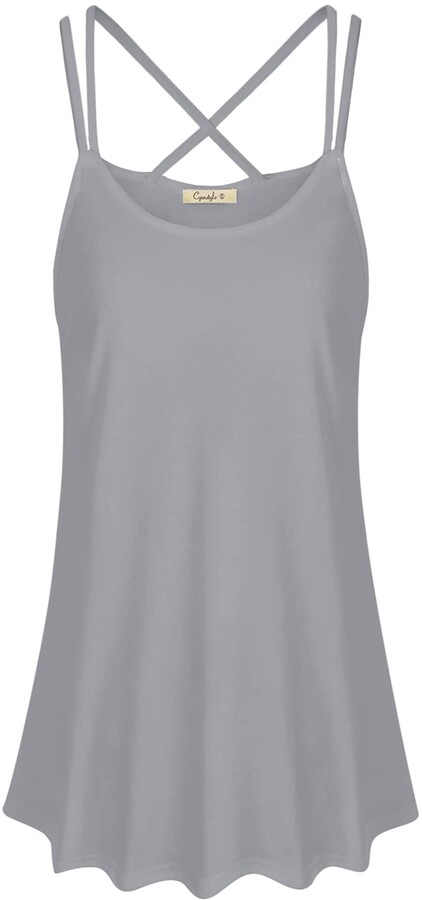 grey dressy tops