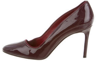 Lanvin Patent Leather Pointed-Toe Pumps