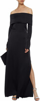 Thumbnail for your product : Theory Off-the-shoulder Crepe Maxi Dress