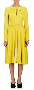 Prabal Gurung Women's Jacquard Twist Midi-Dress-Chartreuse
