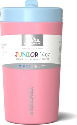 Hydrapeak Junior 14oz Insulated Kids Water Bottle with Straw Lid